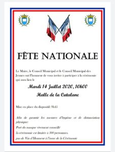Affiche Fête Nationale