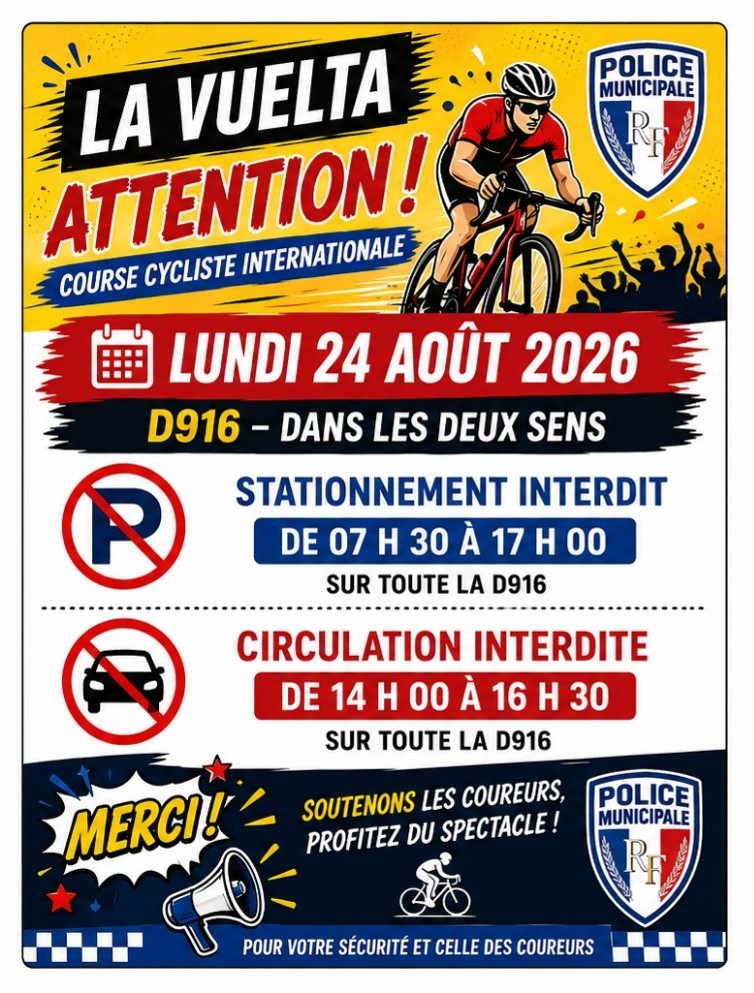 Affiche de La Vuelta