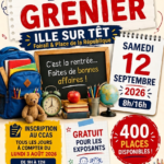 Affiche du vide grenier du 12 septembre